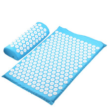 Load image into Gallery viewer, Stress Relieve Therapy Acupuncture Yoga Mat + Free Pillow - Urbanshiine