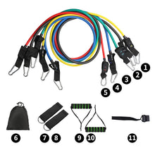 Load image into Gallery viewer, UrbanShiine™ 11pcs Resistance Band Set - Urbanshiine
