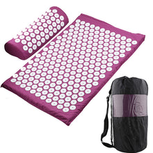 Load image into Gallery viewer, Stress Relieve Therapy Acupuncture Yoga Mat + Free Pillow - Urbanshiine